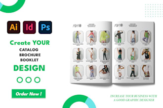 create product catalog, brochure, lookbook, sell sheet, line sheet, PDF