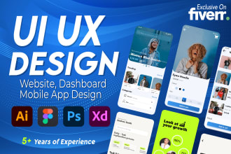 design figma website mockup for you