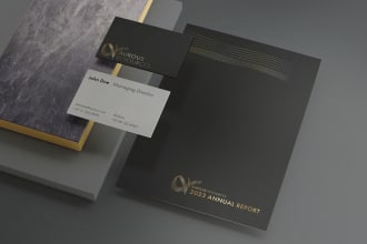 make stationary mockup using your logo and branding