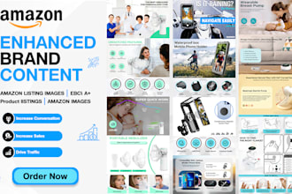 create amazon ebc, amazon listing images, amazon a plus content
