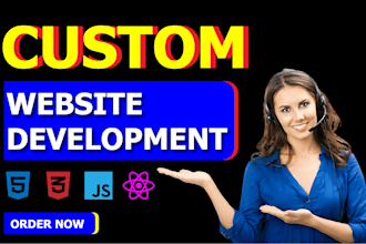 create single page or responsive html landing pages website design