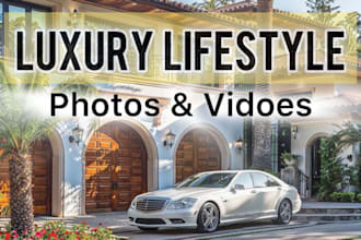 provide luxury lifestyle photos and videos