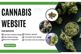 design cannabis website cbd website marijuana website cbd store hemp website