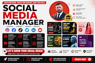 be your social media marketing manager and content creator