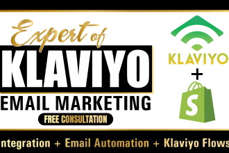 setup klaviyo email marketing flows for shopify, email automation