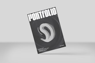 design an eye catching catalog, magazine, lookbook
