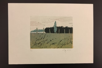 create a linocut illustration