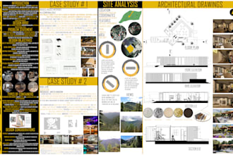 professional architectural panels and presentation boards