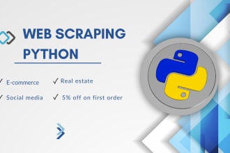 python web scraping, data scraping, and data mining services
