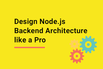 design a scalable nodejs backend with apis and ai integrations