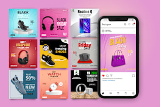 affordable instagram banner, facebook cover flyer, product banner expert designr