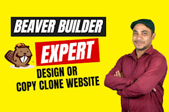 professionally duplicate or copy clone website using beaver builder