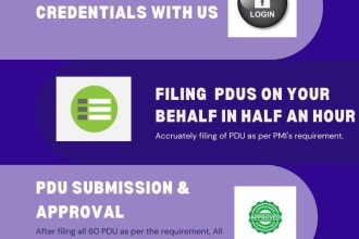 support you in offering pmi 60 pdus for pmp renewal