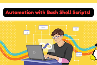 write custom bash shell scripts for automation