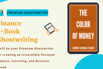 be your ebook ghostwriter on finance and personal finance
