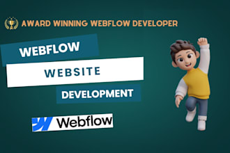 do webflow website development as a webflow developer