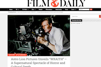 publish guest post on film daily with dofollow backlinks