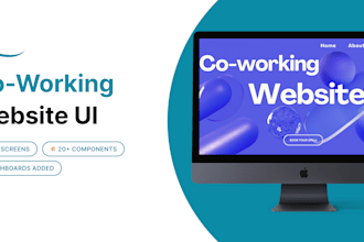 create a coworking and all kind of wordpress website