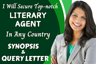 write synopsis, query letter, find literary agent, be your children book editor