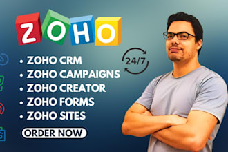 setup zoho crm zoho one zoho campaigns zoho forms zoho sites zoho desk