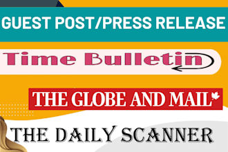 publish press releases on premium websites