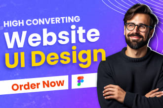 do website ui, figma design website, figma landing page, website mockup