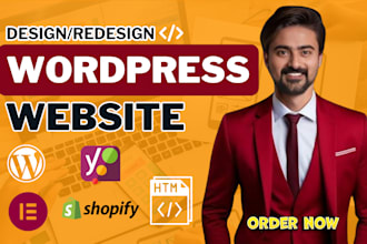 design and revamp a responsive wordpress site