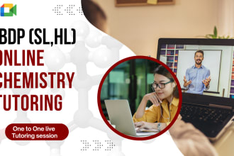 be your ibdp chemistry tutor for sl and hl