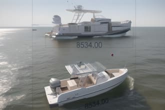 3d modeling in rhinocerous 3d for yacht, ship, car, or airplane