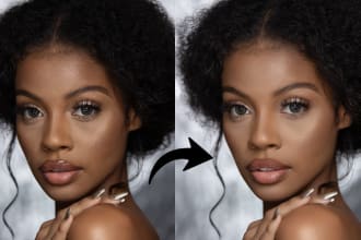 do high end photo retouching, and skin retouching, in photoshop