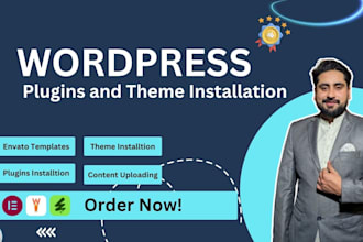 install wordpress theme, demo import, theme customization