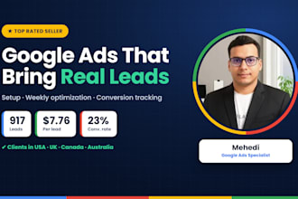 be your google ads manager for audit, optimization and ppc campaign management