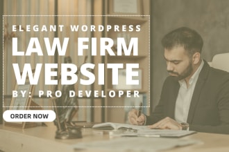 build law firm website, lawyer, attorney, legal office wordpress website design