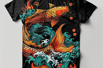 do create an awesome custom typographic tshirt design