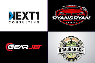 create a automotive auto detailing auto repair car wash logo