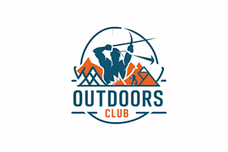create a club logo that is polished, cutting edge, unique