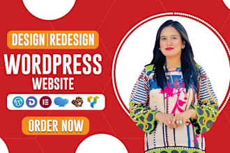 design, redesign, clone, revamp, fix wordpress website and woocommerce website