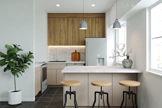 remodel bathroom, kitchen, bedroom interior design 3d render