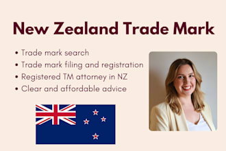 file your trademark in new zealand incl fees and attorney