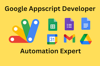 google appscript developer automation expert