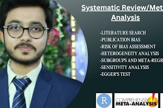 do professional systematic review and meta analysis for medical research