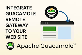 integrate apache guacamole remote access into your website
