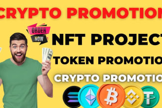 promote, advertice crypto or nft project on my youtube channel
