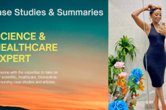 write research summaries on healthcare and nursing case studies