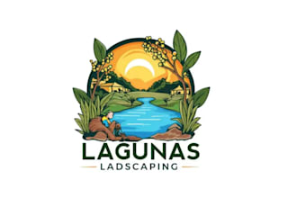 design a premium landscap logo in twelve hours
