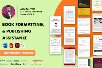 be your expert book formatter and publishing assistant