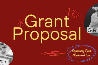 write your grant proposal