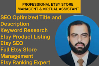 manage etsy full store as VA, etsy store manager, etsy SEO, etsy ads