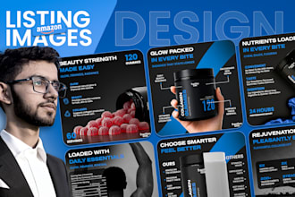 design amazon listing images, amazon infographics