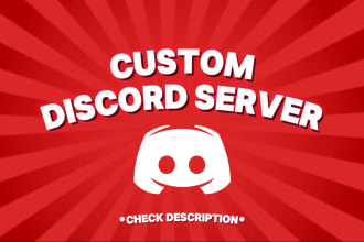 create a custom discord server